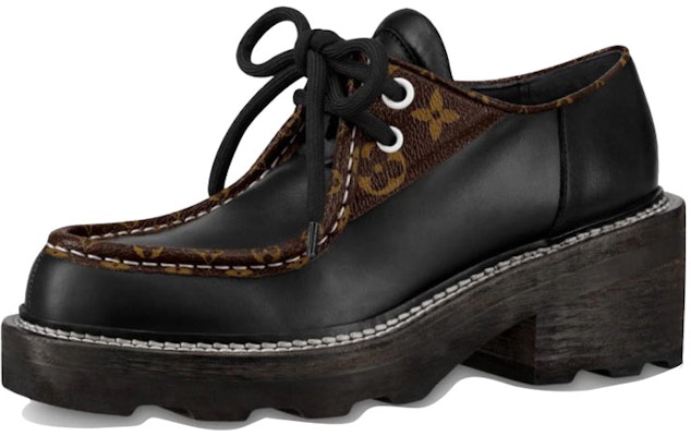 (Women) Louis Vuitton Beaubourg Platform Derby 'Black' 1A5SO7 Buy (Women) Louis Vuitton Beaubourg Platform Derby 'Black' 1A5SO7