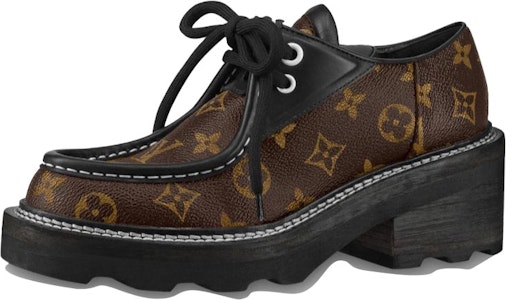 (W) 路易威登博博格增高德比鞋 '棕色' 1A5SS0 Buy (W) 路易威登博博格增高德比鞋 '棕色' 1A5SS0