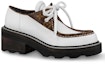 Order (W) Kasut Louis Vuitton Beaubourg Platform Derby 'White' 1A5SNU