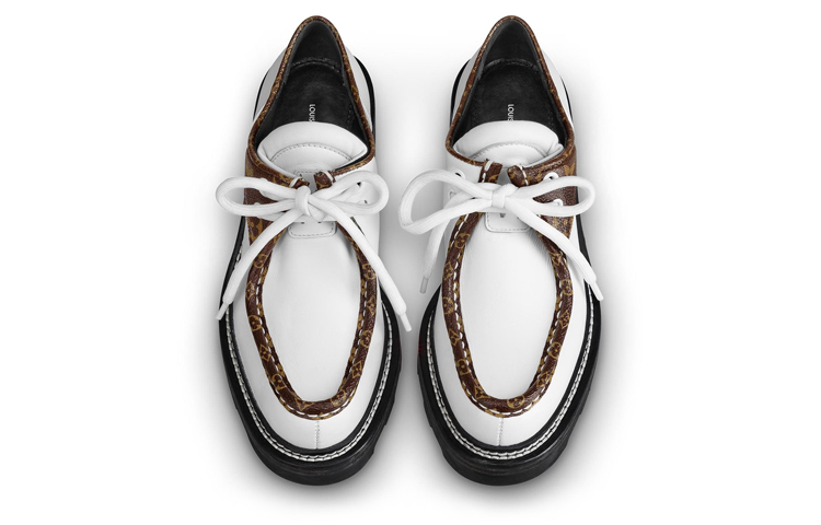 Lookbook (W) Zapatos Louis Vuitton Beaubourg Platform Derby 'Blancos' 1A5SNU