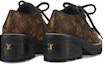 Lookbook (W) Kasut Louis Vuitton Beaubourg Platform Derby 'Coklat' 1A5SS0