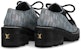 (W) Kasut Louis Vuitton Beaubourg Platform Derby 'Corak Kotak Biru'. 1A5SP2