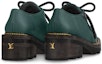 Shop (W) Louis Vuitton Beaubourg Platform Sneaker 'Lake Green' Hijau Tasik 1A5SSH