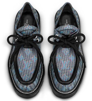 (Women) Louis Vuitton Beaubourg Platform Derby Shoes 'Blue Plaid Print' 1A5SP2 Purchase (Women) Louis Vuitton Beaubourg Platform Derby Shoes 'Blue Plaid Print' 1A5SP2