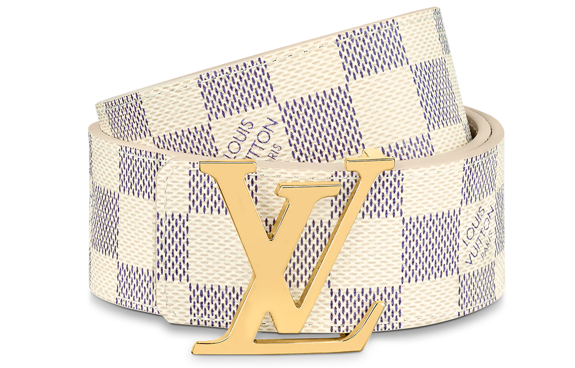 (Women) Louis Vuitton Beige Leather Fashion Belt 4cm Width M0325T 圖 4