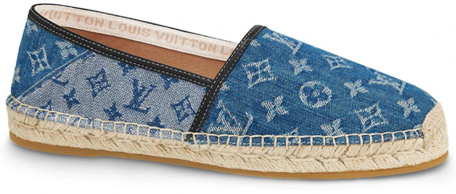 (W) Louis Vuitton Bidart Espadrille 'Monogram Denim Biru' 1A5YDK Order (W) Louis Vuitton Bidart Espadrille 'Monogram Denim Biru' 1A5YDK