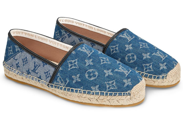 Lookbook (W) Louis Vuitton Bidart Espadrille 'Monogram Denim Biru' 1A5YDK