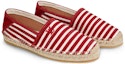 Lookbook Kasut Espadrille Louis Vuitton LV Bidart 'Merah Putih Coklat Air Tawar' 1A5ZOA