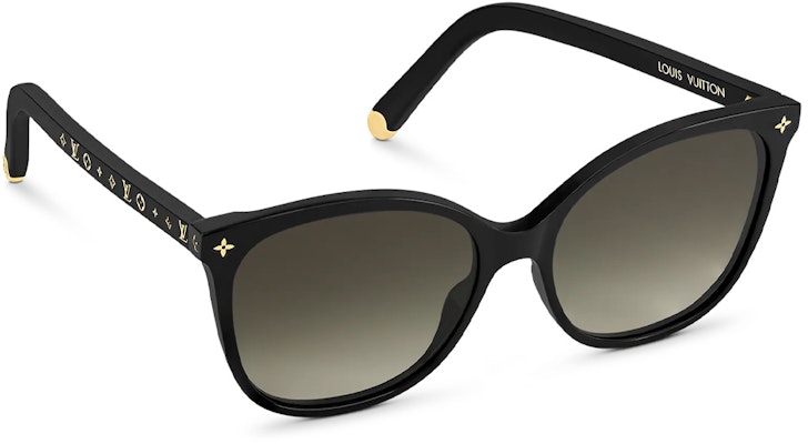 (W) ルイヴィトン ブラック バタフライ サングラス フローラルデザイン付き Z1657W Lookbook (W) ルイヴィトン ブラック バタフライ サングラス フローラルデザイン付き Z1657W