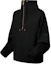 Shop (W) Jersey Tejido de Cuello Alto Media Cremallera Negro con Relieve LOUIS VUITTON 1AGCKT