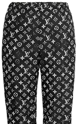 (W) Louis Vuitton Seluar Jogger Cetakan Berongga Hitam 1A5TSH Details for (W) Louis Vuitton Seluar Jogger Cetakan Berongga Hitam 1A5TSH
