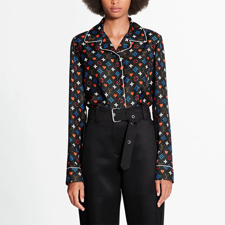 (Women) LOUIS VUITTON Black Long Sleeve Poker Pocket Jacket 1A8LVW 圖 4