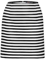 (Women) LOUIS VUITTON Black Striped Slim Fit Casual Long Dress 1A62T3 (Women) LOUIS VUITTON Black Striped Slim Fit Casual Long Dress 1A62T3