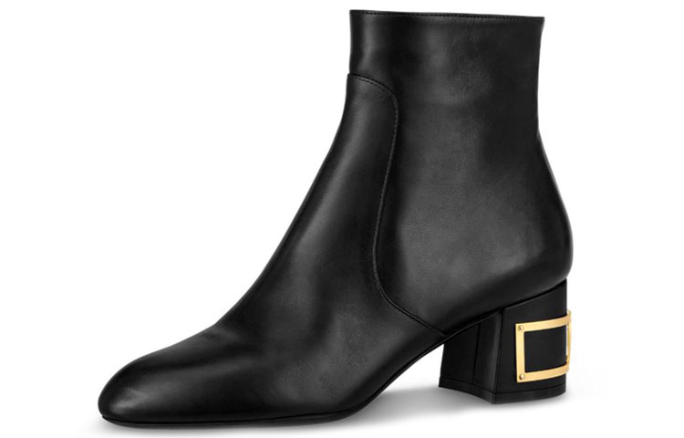 (Women) Louis Vuitton Bliss Ankle Boot 'Black Calf Leather' 1A671D
