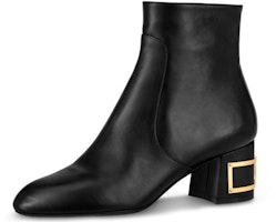 (Women) Louis Vuitton Bliss Ankle Boot 'Black Calf Leather' 1A671D (Women) Louis Vuitton Bliss Ankle Boot 'Black Calf Leather' 1A671D