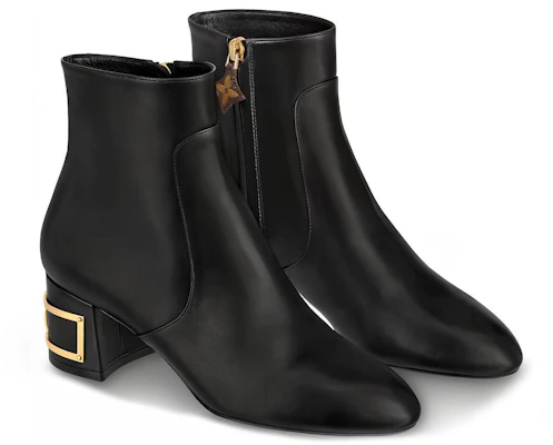 (W) Stivaletti Louis Vuitton Bliss in pelle nera di vitello 1A671D Order (W) Stivaletti Louis Vuitton Bliss in pelle nera di vitello 1A671D