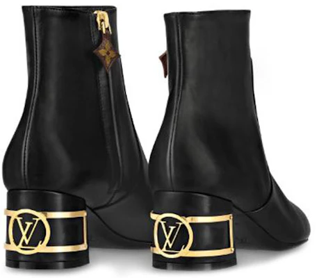 (W) Stivaletti Louis Vuitton Bliss in pelle nera di vitello 1A671D Shop (W) Stivaletti Louis Vuitton Bliss in pelle nera di vitello 1A671D