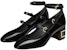 (Women) Louis Vuitton Bliss Multistrap 'Patent Calfskin Black' High Heels 1A66HR