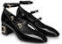 (Women) Louis Vuitton Bliss Multistrap 'Patent Calfskin Black' High Heels 1A66HR