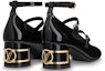 Purchase (Women) Louis Vuitton Bliss Multistrap 'Patent Calfskin Black' High Heels 1A66HR
