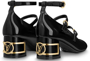 Purchase Louis Vuitton 路易威登 Bliss 多帶漆光小牛皮 女款 高跟鞋 黑色