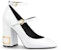 (Women) Louis Vuitton Bliss Multistrap 'White Patent Calfskin' High Heels 1A66FO