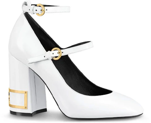 (W) Louis Vuitton Bliss Multistrap 'Piel de Ternera Blanca' Tacones Altos 1A66FO Order (W) Louis Vuitton Bliss Multistrap 'Piel de Ternera Blanca' Tacones Altos 1A66FO