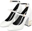 Lookbook (Women) Louis Vuitton Bliss Multistrap 'White Patent Calfskin' High Heels 1A66FO