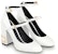 (Women) Louis Vuitton Bliss Multistrap 'White Patent Calfskin' High Heels 1A66FO
