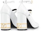 Purchase (Women) Louis Vuitton Bliss Multistrap 'White Patent Calfskin' High Heels 1A66FO