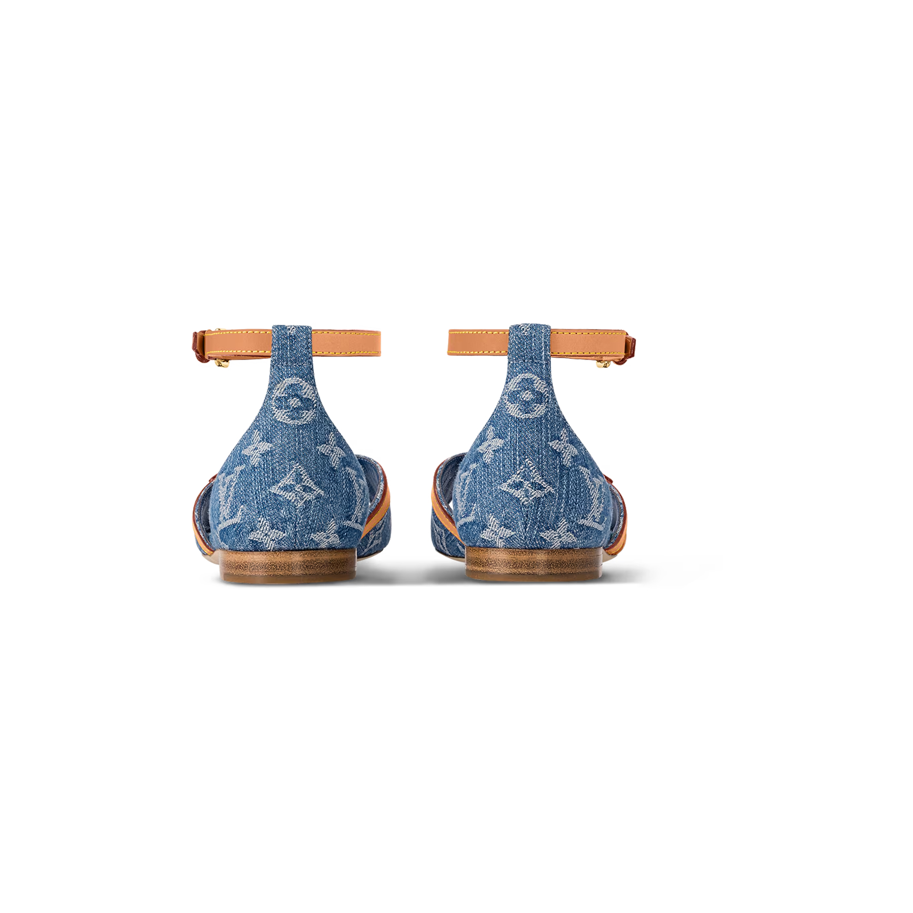 Purchase (W) Sandalo Louis Vuitton Tacco Largo con Fibbia ''Blu''. 1ACMOV