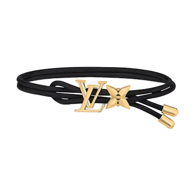 (Women) LOUIS VUITTON Bloom Leather Bracelet Women Minimalist Fashion Accessory. M8142Z