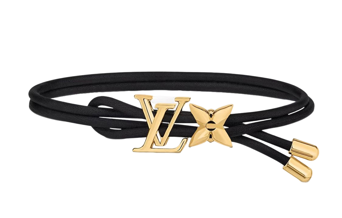 (Women) LOUIS VUITTON Bloom Leather Bracelet Women Minimalist Fashion Accessory. M8142Z 圖 2