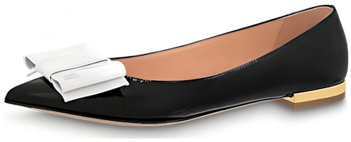 (Women) Louis Vuitton Blossom 'Black Pointed Toe' 1AC8WO (Women) Louis Vuitton Blossom 'Black Pointed Toe' 1AC8WO