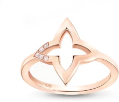 (Women) LOUIS VUITTON Blossom Engraved 18K Gold Ring for Women in Gold. Q0I25 (Women) LOUIS VUITTON Blossom Engraved 18K Gold Ring for Women in Gold. Q0I25