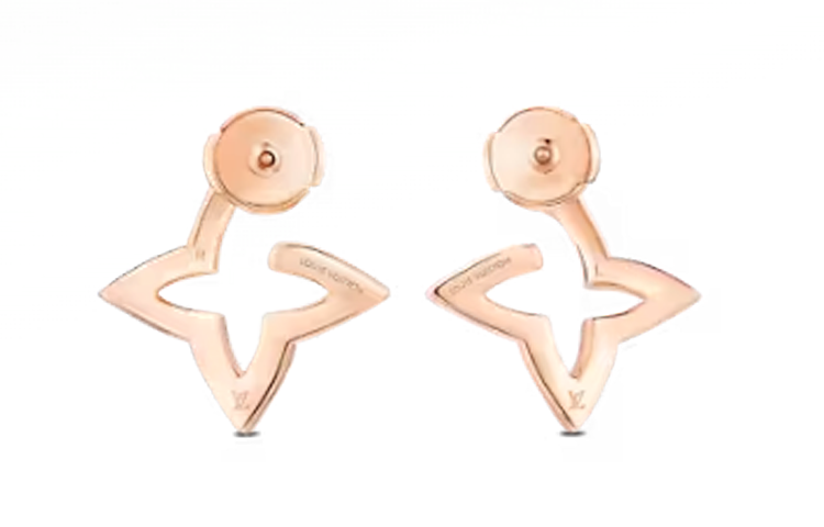 (Women) Louis Vuitton Blossom Mini Hoop Earrings Women’s Rose Gold. Q06968 圖 4