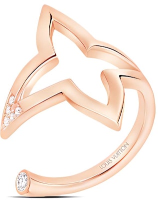 (W) Cincin Terbuka Louis Vuitton Blossom Wanita Emas Rose. Q0I23A Buy (W) Cincin Terbuka Louis Vuitton Blossom Wanita Emas Rose. Q0I23A