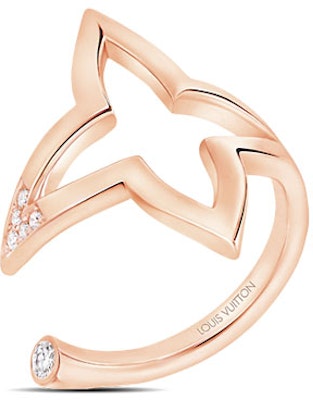 (W) Cincin Terbuka Louis Vuitton Blossom Wanita Emas Rose. Q0I23A Order (W) Cincin Terbuka Louis Vuitton Blossom Wanita Emas Rose. Q0I23A