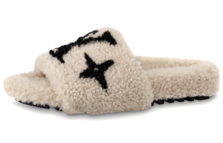 Buy (W) Louis Vuitton Bom Dia 'Beige' Sandal 1A8CXR