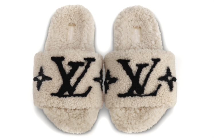 Shop (W) Louis Vuitton Bom Dia 'Beige' Sandal 1A8CXR