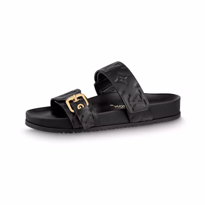 (W) LV Bom Dia 'Black Leather'