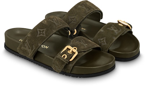 (W) 路易威登 Bom Dia '绿色露趾真皮' 1ABOYU Lookbook (W) 路易威登 Bom Dia '绿色露趾真皮' 1ABOYU