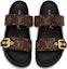 Shop (W) Louis Vuitton Bom Dia Flat Mule 'Coklat' 1AAW8H