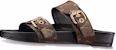 (W) Louis Vuitton Bom Dia Flat Mules 'Coklat Logo Monogram' 1A3R5G