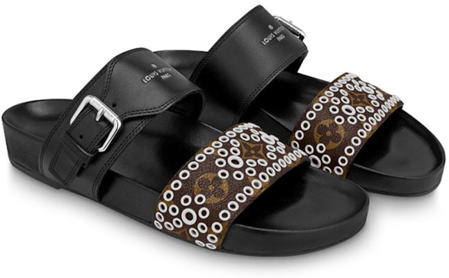 (W) Louis Vuitton Bom Dia Mule 'Kulit Anak Sapi Hitam' 1A640A Lookbook (W) Louis Vuitton Bom Dia Mule 'Kulit Anak Sapi Hitam' 1A640A