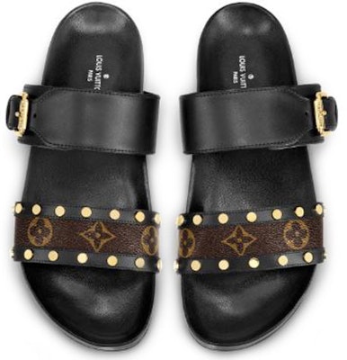 (W) Louis Vuitton Bom Dia Mule 'Kulit Anak Sapi Hitam' 1A4WWS Shop (W) Louis Vuitton Bom Dia Mule 'Kulit Anak Sapi Hitam' 1A4WWS