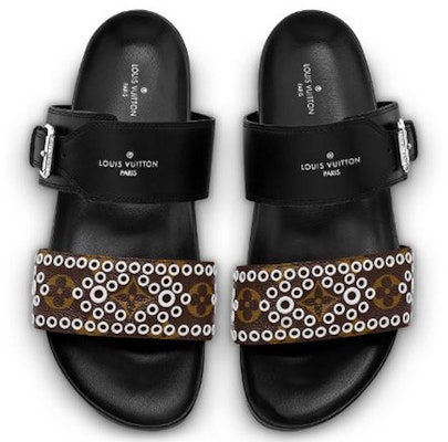 (W) Louis Vuitton Bom Dia Mule 'Kulit Anak Sapi Hitam' 1A640A Shop (W) Louis Vuitton Bom Dia Mule 'Kulit Anak Sapi Hitam' 1A640A