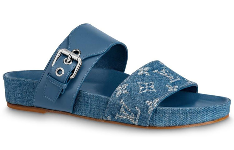 Order (W) Louis Vuitton Bom Dia Mule 'Biru' 1A7RBZ