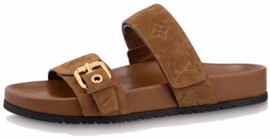 (Women) Louis Vuitton Bom Dia Mule 'Brown Gold' 1ABOY2 (Women) Louis Vuitton Bom Dia Mule 'Brown Gold' 1ABOY2