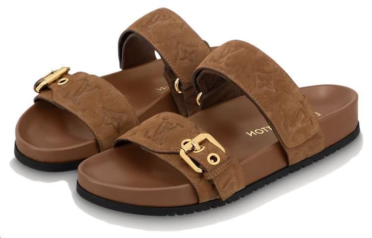 Lookbook (Women) Louis Vuitton Bom Dia Mule 'Brown Gold' 1ABOY2